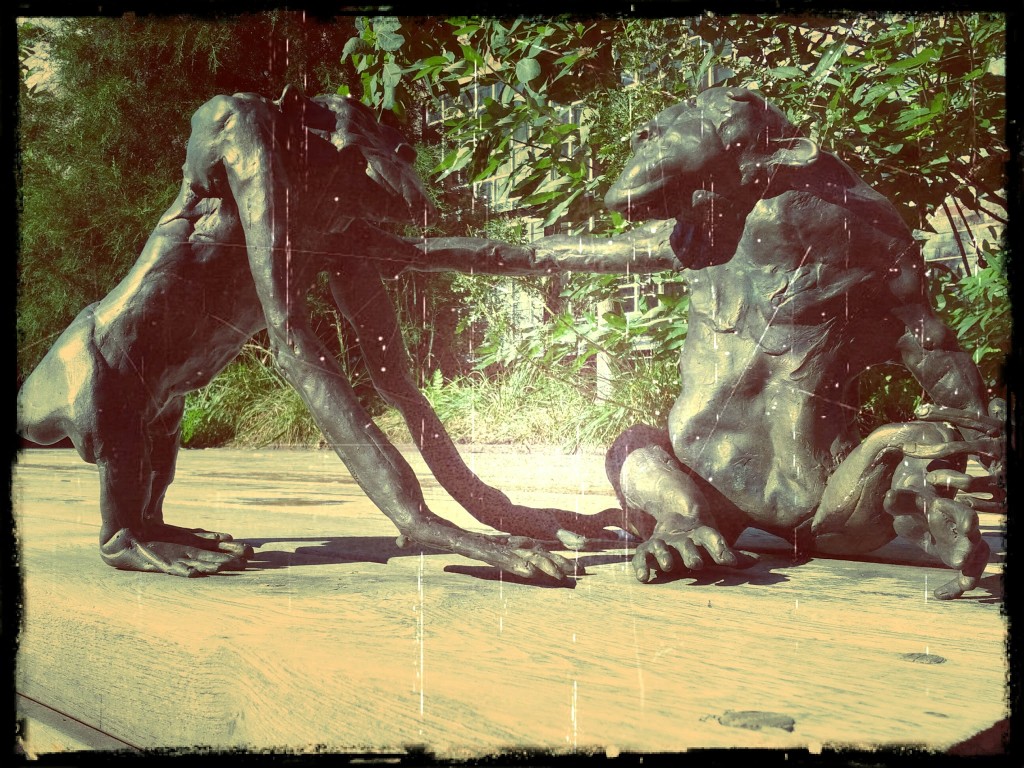 Skulptur im Highline Park